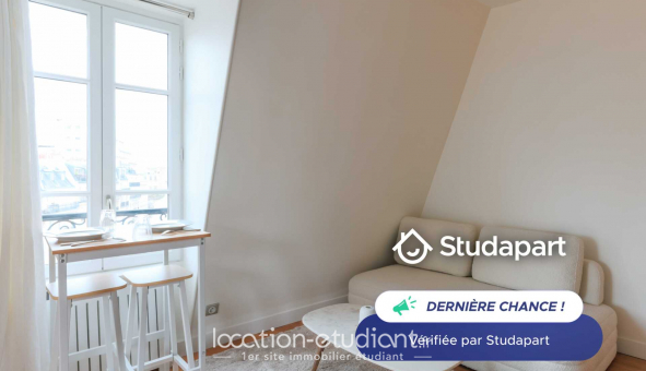 Logement tudiant T2 à Paris 16me arrondissement (75016)