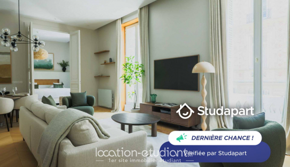 Logement tudiant T2 à Paris 16me arrondissement (75016)