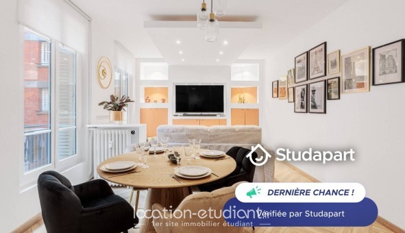 Logement tudiant T2 à Paris 16me arrondissement (75016)