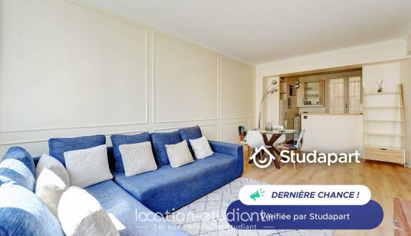 Logement tudiant T2 à Paris 16me arrondissement (75016)