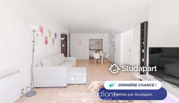 Logement tudiant T2 à Paris 16me arrondissement (75016)