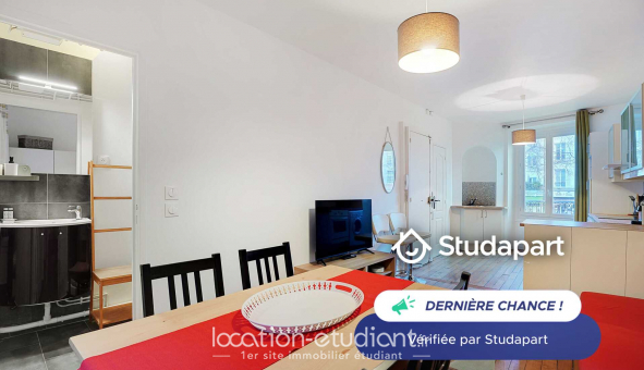 Logement tudiant T2 à Paris 16me arrondissement (75016)