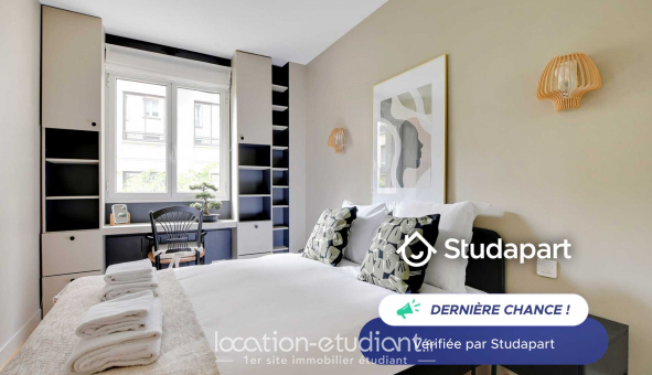 Logement tudiant T2 à Paris 16me arrondissement (75016)