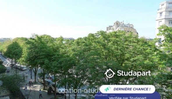 Logement tudiant T2 à Paris 16me arrondissement (75016)