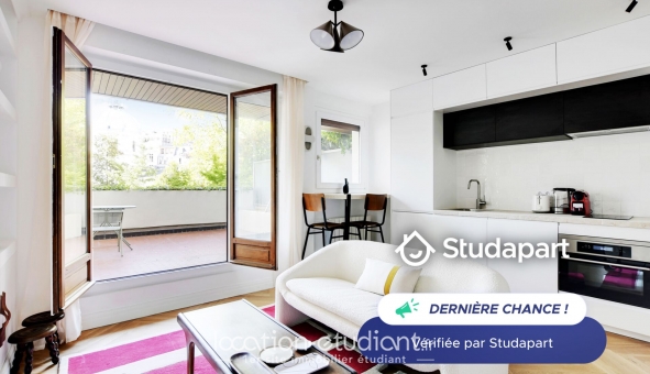 Logement étudiant T2 &agrave; Paris 16ème arrondissement (75016)