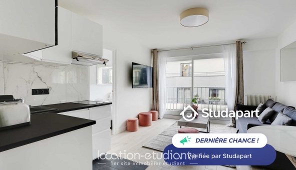 Logement étudiant T2 &agrave; Paris 16ème arrondissement (75016)