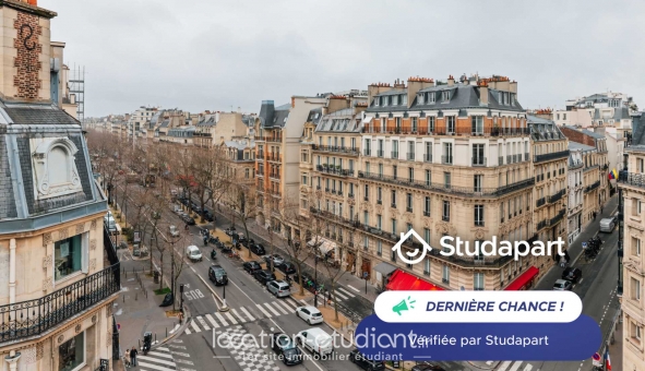 Logement étudiant T2 &agrave; Paris 16ème arrondissement (75016)