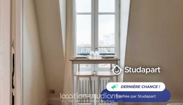Logement étudiant T2 &agrave; Paris 16ème arrondissement (75016)