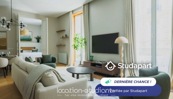 Logement étudiant T2 &agrave; Paris 16ème arrondissement (75016)