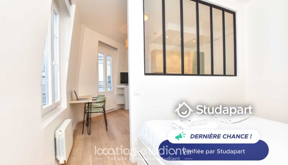Logement étudiant T2 &agrave; Paris 16ème arrondissement (75016)