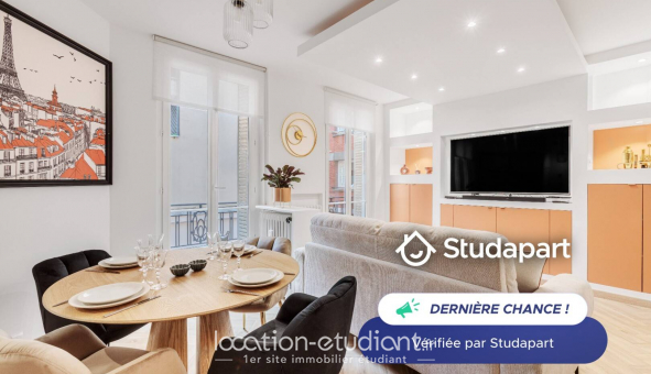 Logement �tudiant T2 &agrave; Paris 16�me arrondissement (75016)