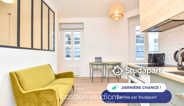 Logement �tudiant Location T2 Meubl&eacute; Paris 16�me arrondissement (75016)