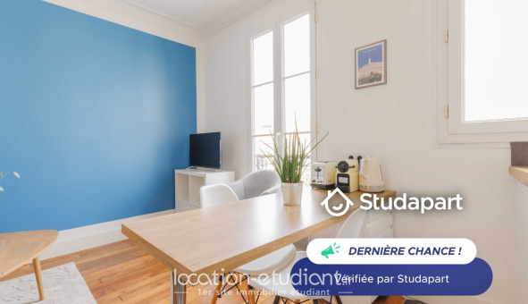 Logement �tudiant T2 &agrave; Paris 17�me arrondissement (75017)