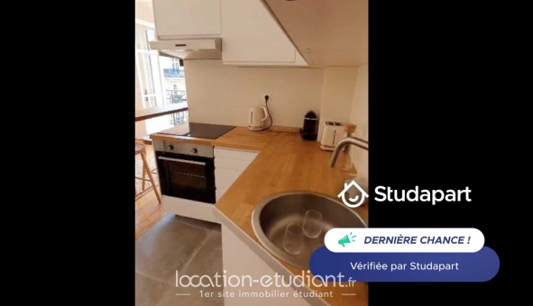 Logement étudiant T2 &agrave; Paris 17ème arrondissement (75017)