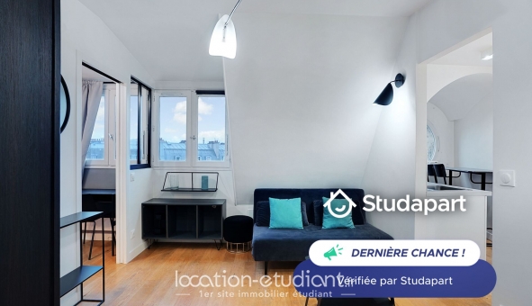 Logement étudiant T2 &agrave; Paris 17ème arrondissement (75017)