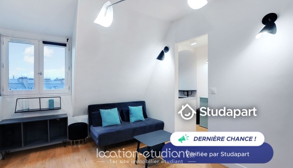 Logement étudiant T2 &agrave; Paris 17ème arrondissement (75017)