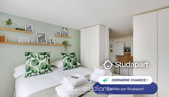 Logement étudiant T2 &agrave; Paris 17ème arrondissement (75017)
