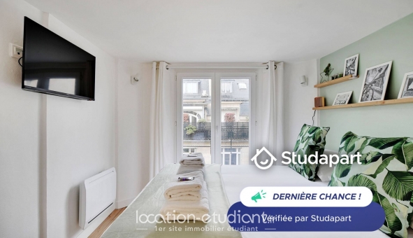 Logement étudiant T2 &agrave; Paris 17ème arrondissement (75017)