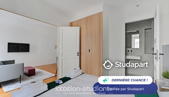 Logement étudiant T2 &agrave; Paris 17ème arrondissement (75017)
