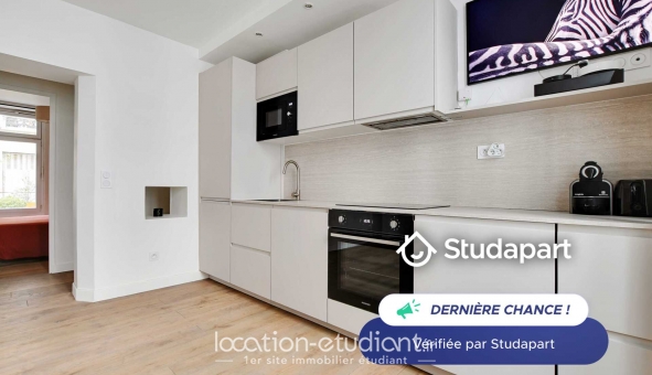 Logement étudiant T2 &agrave; Paris 17ème arrondissement (75017)