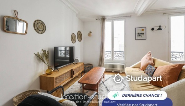 Logement �tudiant T2 &agrave; Paris 17�me arrondissement (75017)