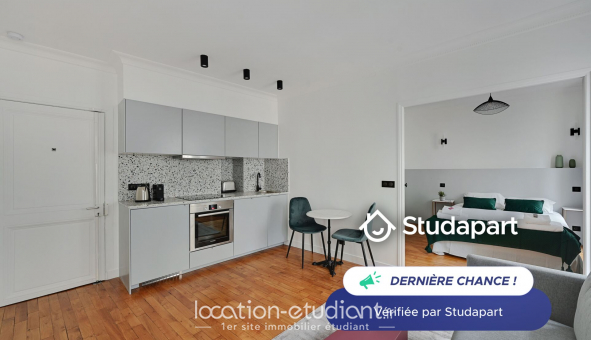 Logement �tudiant T2 &agrave; Paris 17�me arrondissement (75017)