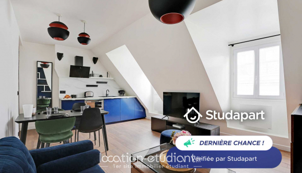 Logement �tudiant Location T2 Meubl&eacute; Paris 17�me arrondissement (75017)