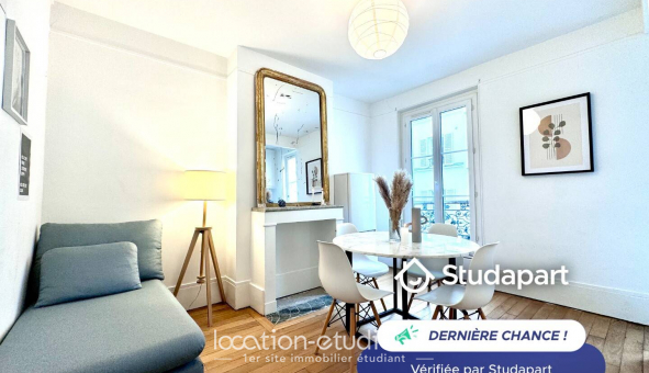 Logement �tudiant Location T2 Meubl&eacute; Paris 17�me arrondissement (75017)
