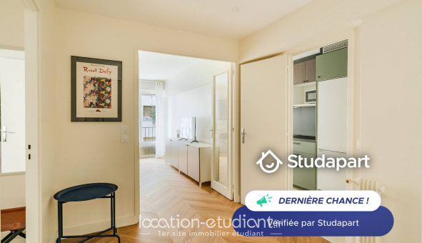 Logement �tudiant T2 &agrave; Paris 17�me arrondissement (75017)