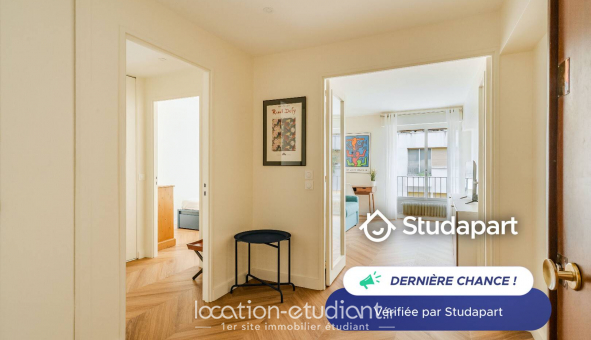 Logement �tudiant T2 &agrave; Paris 17�me arrondissement (75017)