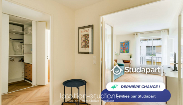 Logement �tudiant T2 &agrave; Paris 17�me arrondissement (75017)