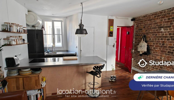 Logement tudiant T2 à Paris 18me arrondissement (75018)