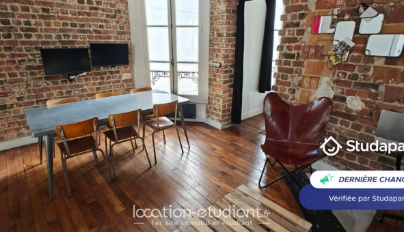Logement tudiant T2 à Paris 18me arrondissement (75018)