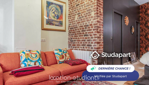 Logement étudiant T2 à Paris 18ème arrondissement (75018)