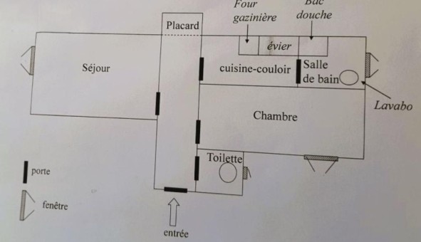 Logement tudiant T2 à Paris 18me arrondissement (75018)