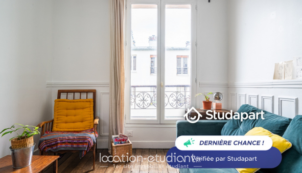 Logement étudiant Location T2 Meublé Paris 18ème arrondissement (75018)