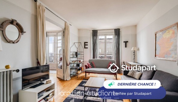 Logement �tudiant Location T2 Meubl&eacute; Paris 18�me arrondissement (75018)