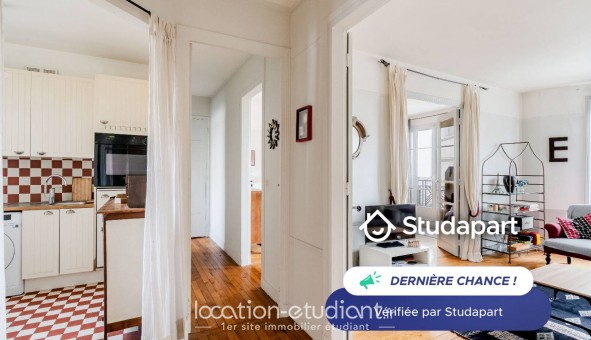 Logement �tudiant T2 &agrave; Paris 18�me arrondissement (75018)