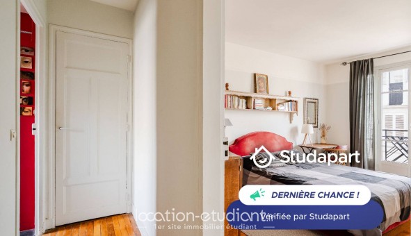 Logement �tudiant T2 &agrave; Paris 18�me arrondissement (75018)