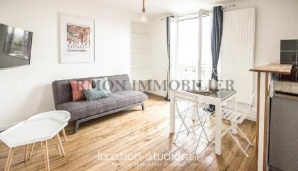 Logement tudiant T2 à Paris 19me arrondissement (75019)