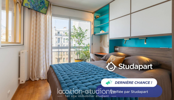 Logement tudiant T2 à Paris 19me arrondissement (75019)