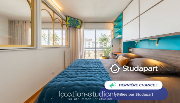 Logement tudiant T2 à Paris 19me arrondissement (75019)