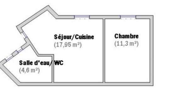 Logement tudiant T2 à Paris 19me arrondissement (75019)