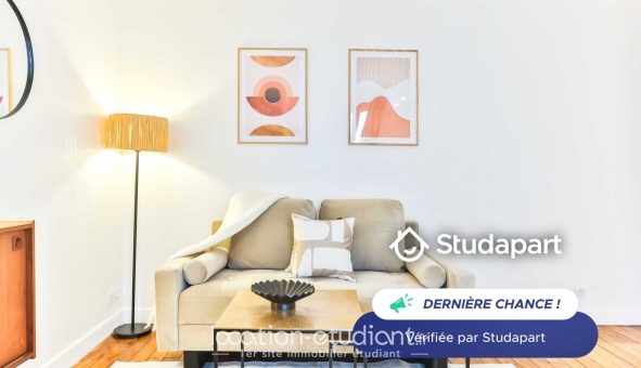 Logement étudiant T2 &agrave; Paris 19ème arrondissement (75019)