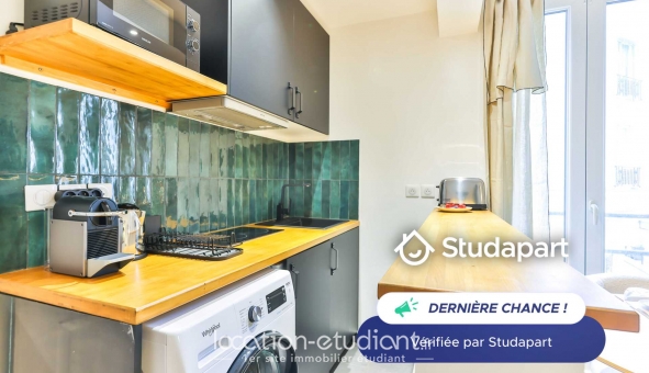 Logement étudiant T2 &agrave; Paris 19ème arrondissement (75019)