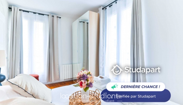 Logement étudiant T2 &agrave; Paris 19ème arrondissement (75019)