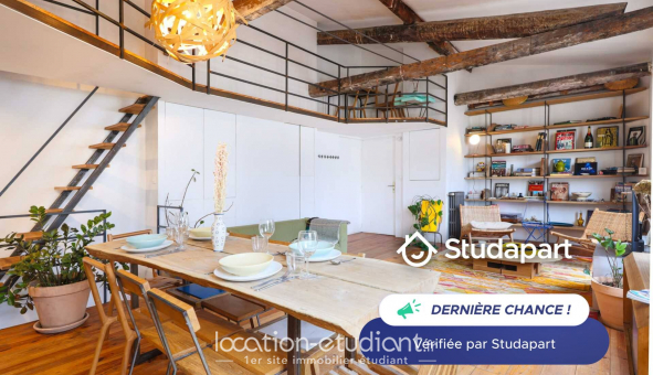 Logement tudiant T2 à Paris 20me arrondissement (75020)