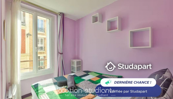Logement tudiant T2 à Paris 20me arrondissement (75020)