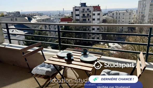 Logement tudiant T2 à Paris 20me arrondissement (75020)