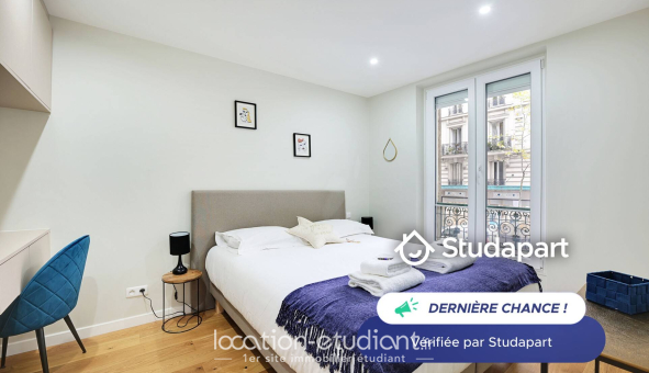 Logement étudiant T3 &agrave; Paris 20ème arrondissement (75020)